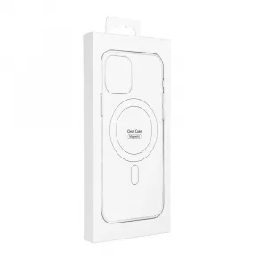 OEM Silikónový kryt s MagSafe pre Apple iPhone 16 Pro Max, Transparentný