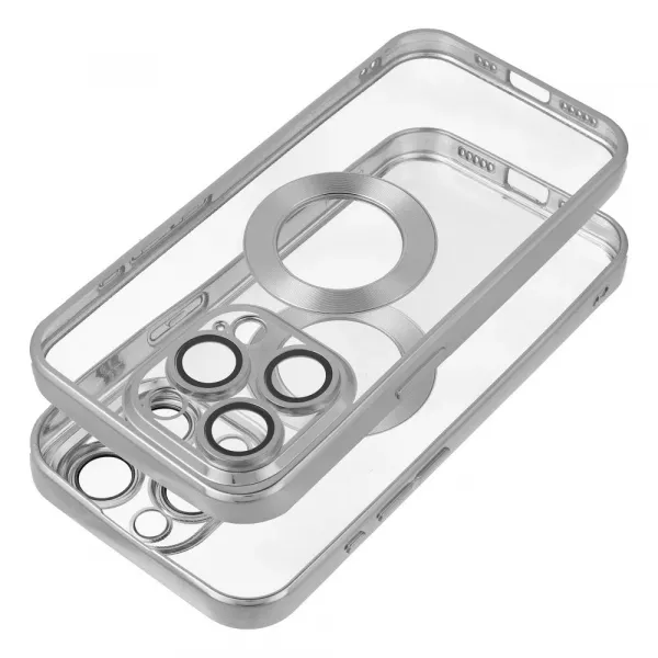 OEM Glam kryt pre Apple iPhone 16 Pro Max, Strieborný