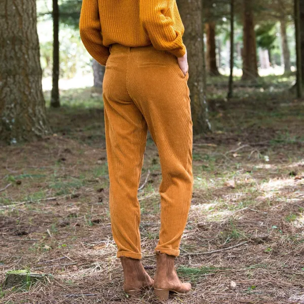 7/8 menčestrové chino nohavice