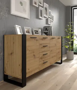 ARTBm Regál NUKA J | dub artisan