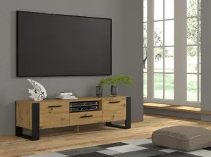 ARTBm Regál NUKA J | dub artisan