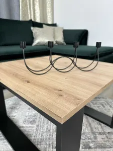 ARTBm Konferenčný stolík NUKA 60 | dub artisan