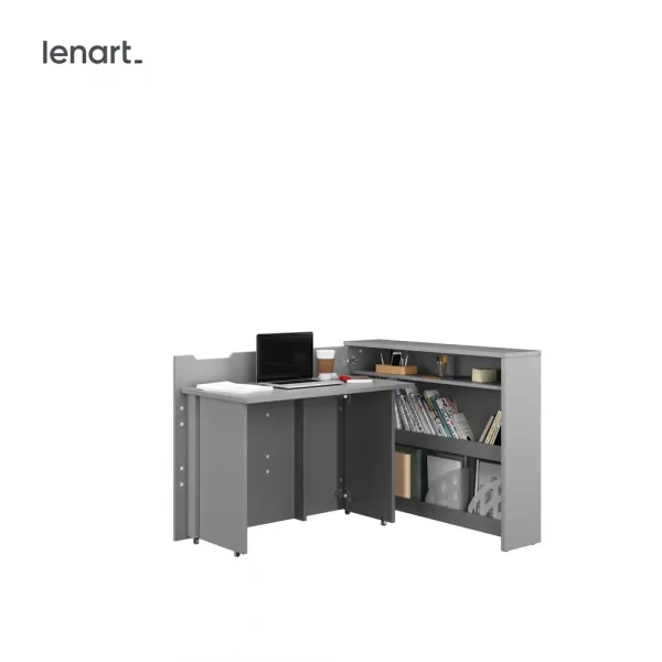 Dig-net nábytok Posuvný stôl Lenart WORK CONCEPT CW-01L FARBA: Biela