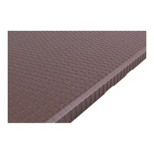 Cateringový stôl RATTAN skladaný v kufríku 180 cm hnedý
