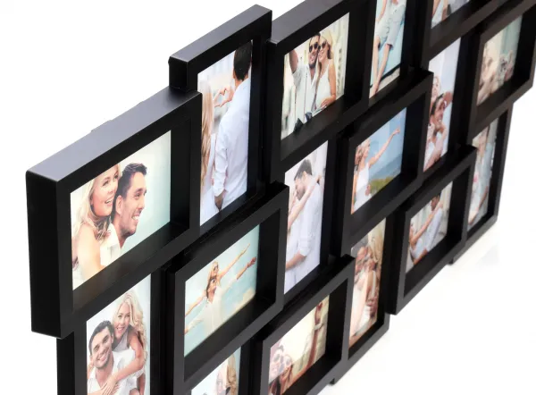 Fotorámik na 18 fotografií Morka čierny