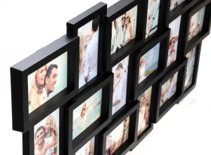 Fotorámik na 18 fotografií Morka čierny