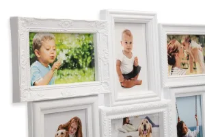 TZB Fotorámeček BAFRA 51x35 cm 6 fotografií bílý