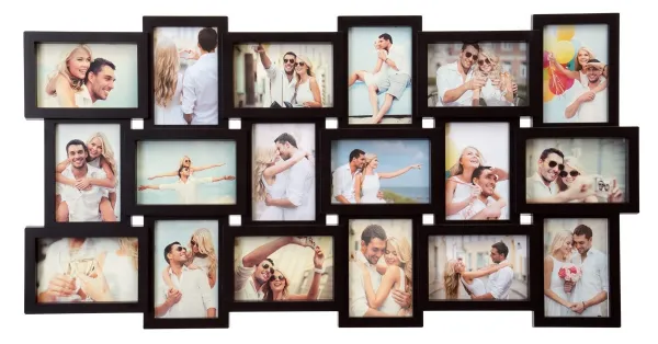 Fotorámik na 18 fotografií Morka čierny