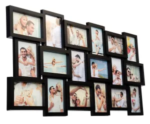 Fotorámik na 18 fotografií Morka čierny