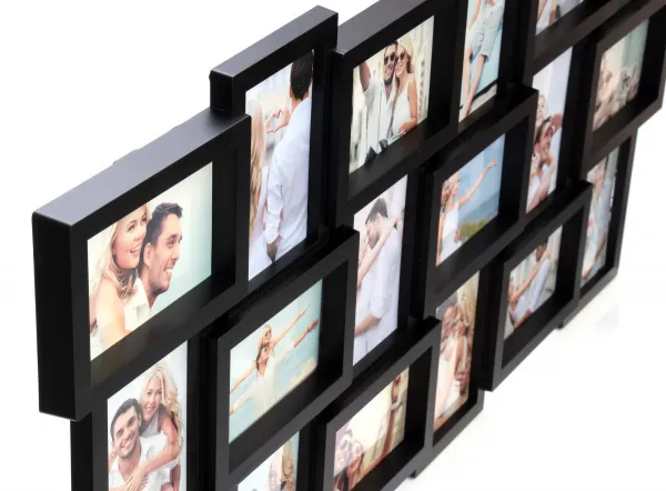Fotorámik na 18 fotografií Morka čierny