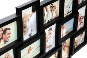 Fotorámik na 18 fotografií Morka čierny