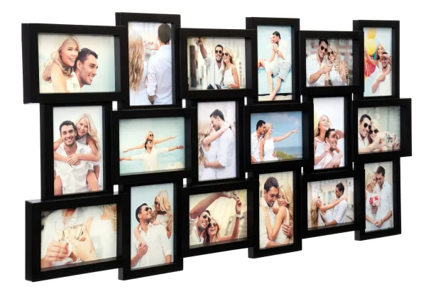 Fotorámik na 18 fotografií Morka čierny