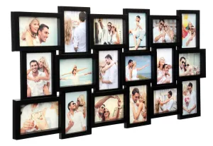 Fotorámik na 18 fotografií Morka čierny