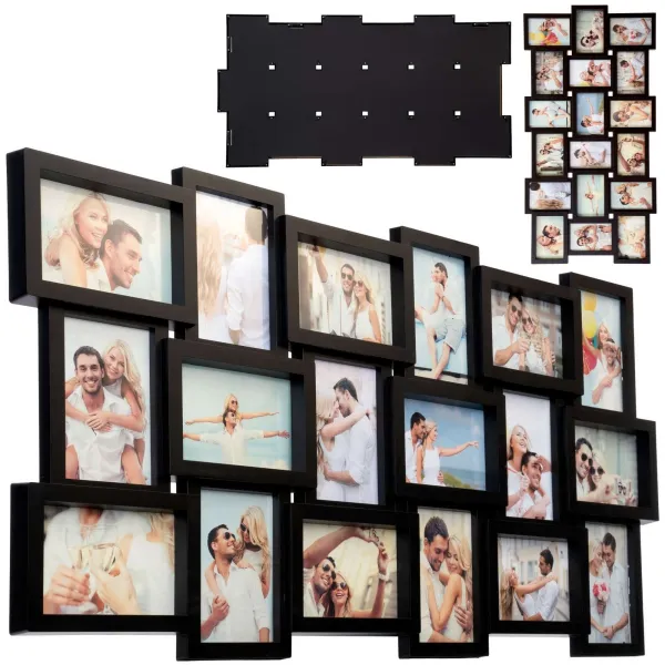 Fotorámik na 18 fotografií Morka čierny