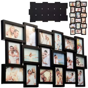 Fotorámik na 18 fotografií Morka čierny