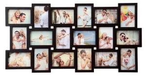 Fotorámik na 18 fotografií Morka čierny