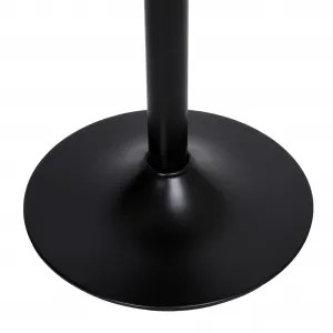 Arako Black beige Velvet bar hocker