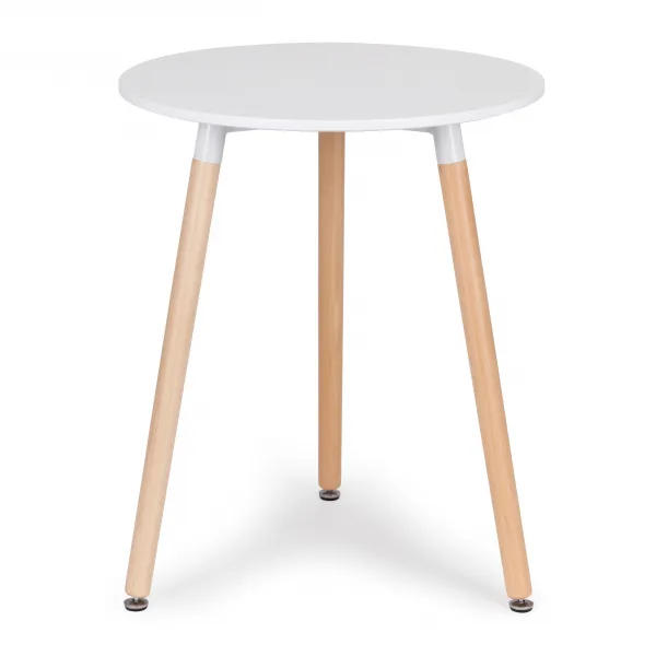 Moderný drevený stôl do kuchyne v obývacej izbe 60 cm