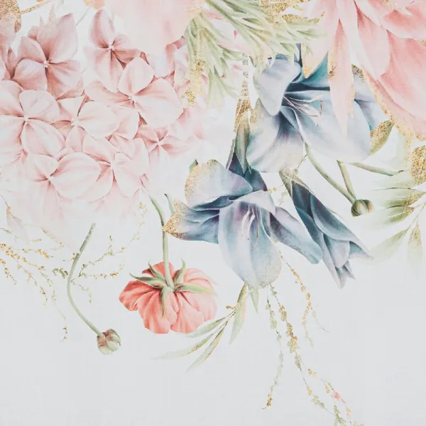 ArtFir Záclona ARLENA K | kvety 135 x 250 cm