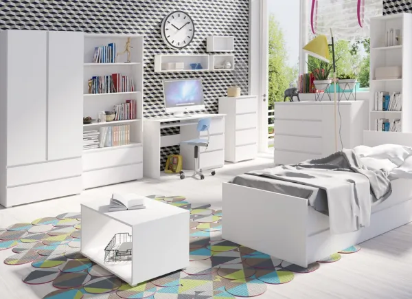 ArtMadex Komoda COSMO C07 | biela