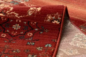 Koberec KASHQAI 4327 300 Patchwork bordový