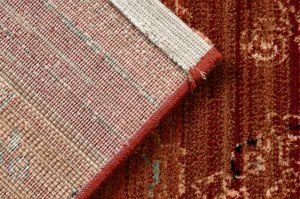 Koberec KASHQAI 4327 300 Patchwork bordový