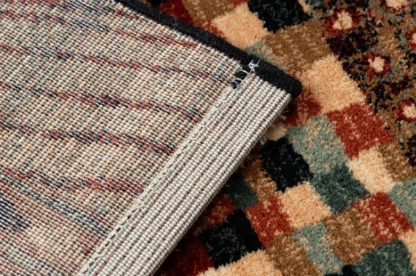Koberec KASHQAI 4353 990 Patchwork terakota / béžový