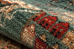 Koberec KASHQAI 4327 400 Patchwork zelený