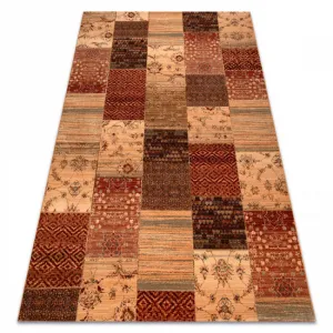 Koberec KASHQAI 4327 101 Patchwork terakota