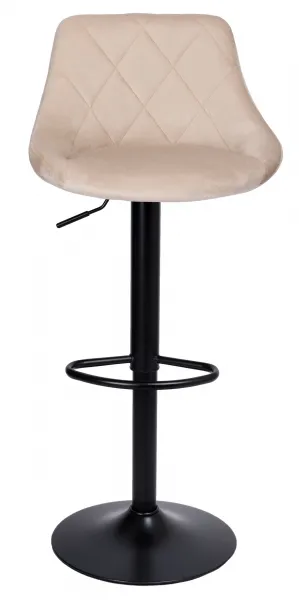 JAKS Barová stolička cydro velvet béžová