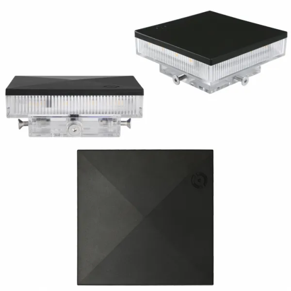 Stĺpikový maják/Stĺpiková lampa  80/100, 12-24V AC/DC alebo 230V AC