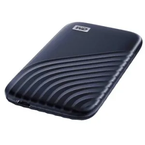 SanDisk WD My Passport SSD externý 2 TB , USB-C 3.2 , 1050/1000 MB/s R/W PC a Mac , polnočne modrá