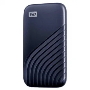 SanDisk WD My Passport SSD externý 2 TB , USB-C 3.2 , 1050/1000 MB/s R/W PC a Mac , polnočne modrá