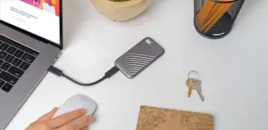 SanDisk WD My Passport SSD externý 2 TB , USB-C 3.2 , 1050/1000MB/s R/W PC a Mac , farba space gray