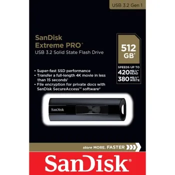 SanDisk Extreme PRO USB 3.2  512 GB 85235110