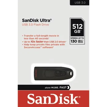 Sandisk Ultra® USB 3.0 Flash 512 GB 85235110