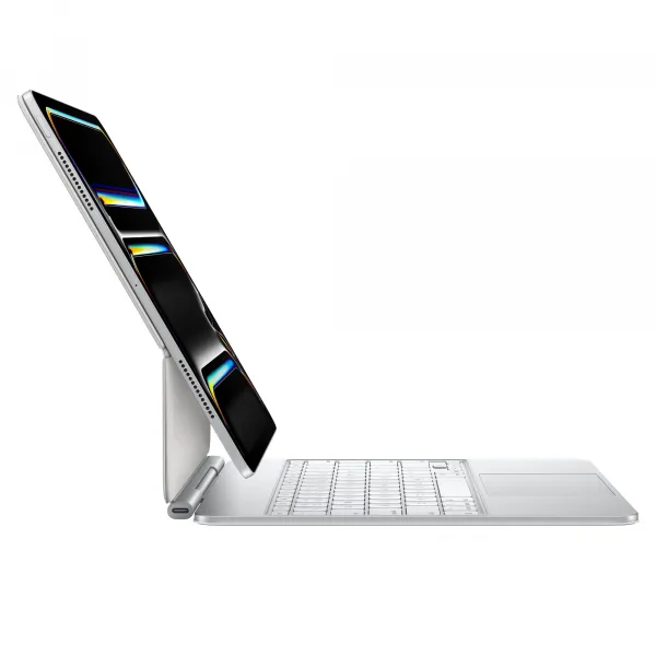Apple Magic Keyboard pre iPad Pro 13" (M4) - Slovenská - Biela MWR43SL/A