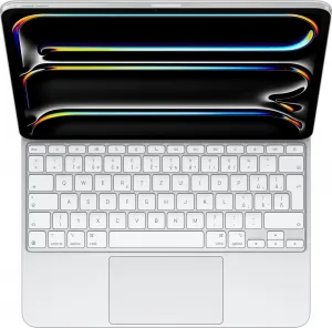 Apple Magic Keyboard pre iPad Pro 13" (M4) - Slovenská - Biela MWR43SL/A