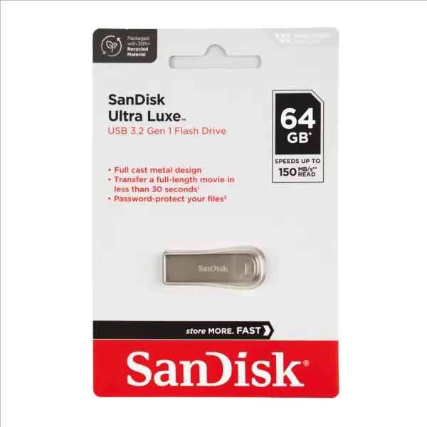 SanDisk Ultra Luxe USB 3.1 64 GB 85235110