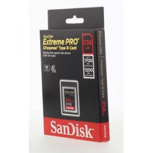 SanDisk  Extreme PRO CF expres 256 GB, Type B 85235110