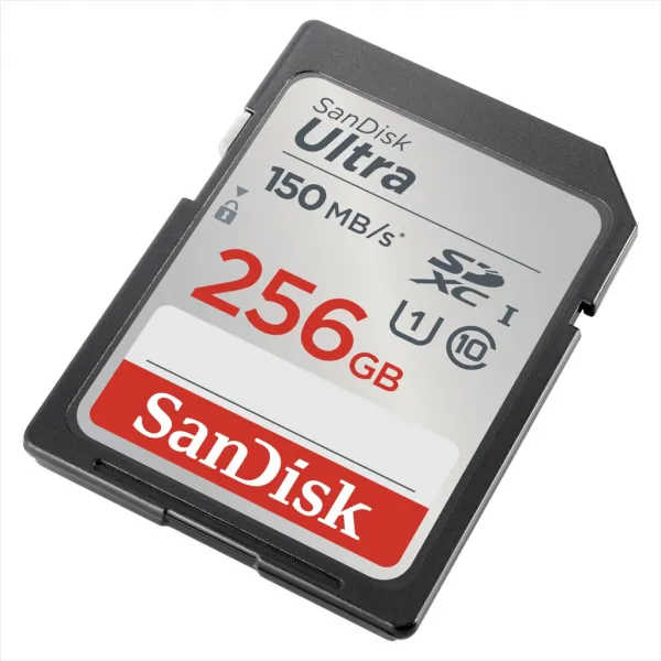 SanDisk Ultra 256 GB SDXC Memory Card 150 MB/s 85235110