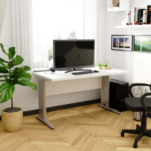 Ak furniture Volně stojící počítačový stůl BM-135 bílý