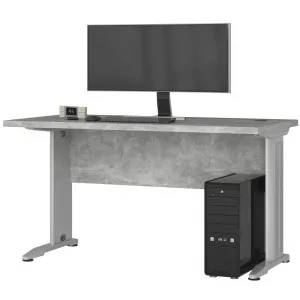 Ak furniture Volně stojící počítačový stůl BM-135 beton