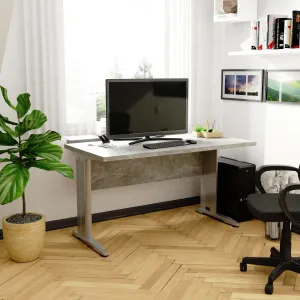Ak furniture Volně stojící počítačový stůl BM-135 beton