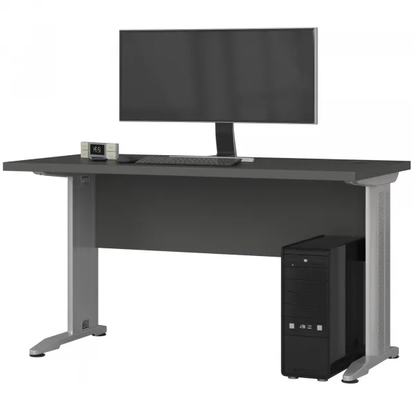 Ak furniture Volně stojící počítačový stůl BM-135 šedý