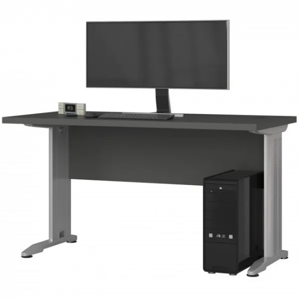 Ak furniture Volně stojící počítačový stůl BM-135 šedý