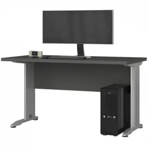 Ak furniture Volně stojící počítačový stůl BM-135 šedý