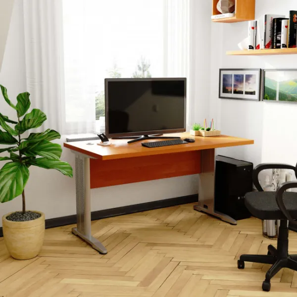 Ak furniture Volně stojící počítačový stůl BM-135 olše