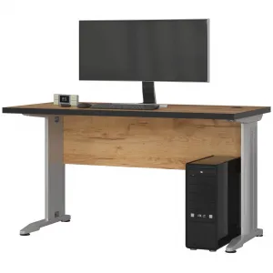 Ak furniture Volně stojící počítačový stůl BM-135 dub craft