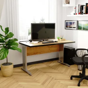 Ak furniture Volně stojící počítačový stůl BM-135 dub craft